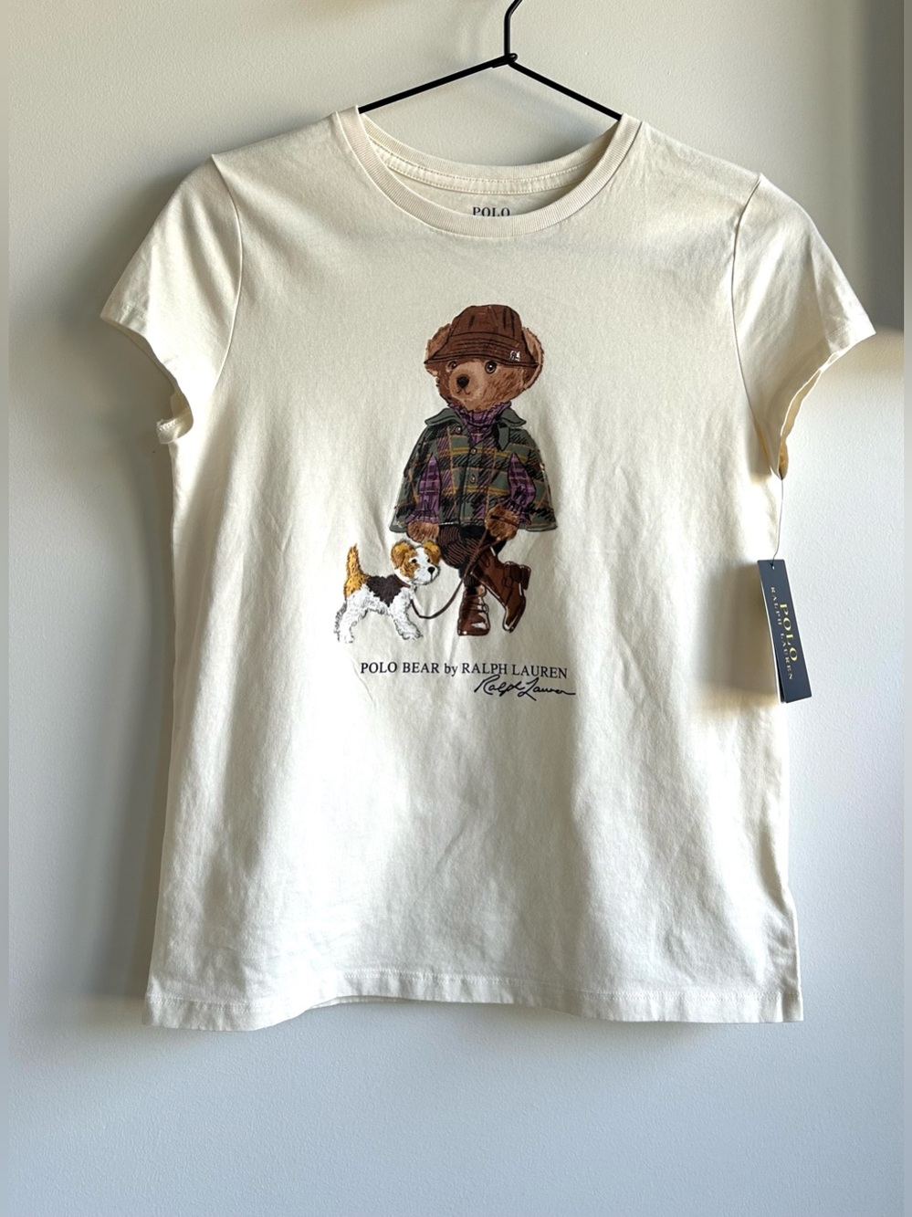 Polo Ralph Lauren Polo Bear T-Shirt Girls Large 12-14 NWT